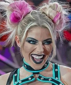 Alexa Bliss Paint By Numbers