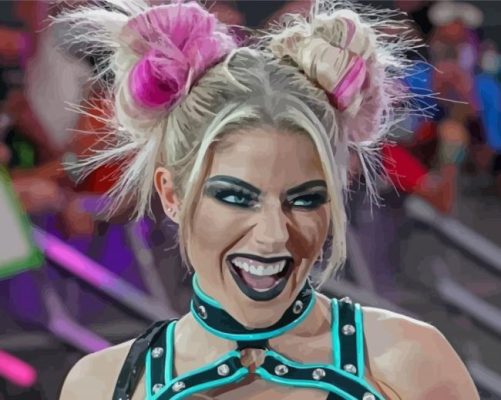 Alexa Bliss Paint By Numbers