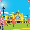 Alexandra Palace London Poster Paint By Numbers