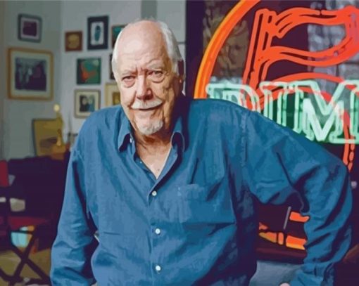 American Film Director Robert Altman Paint By Numbers