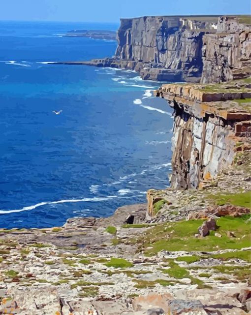 Aran Islands Ireland Paint By Numbers