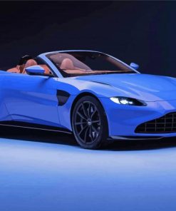 Aston Martin Vantage Car Paint By Numbers