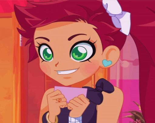 Auriana Lolirock Character Paint By Numbers