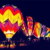 Balloon Fiesta Night Paint By Numbers