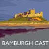 Bamburgh Castle Poster Paint By Numbers