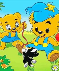 Bamse Animation Paint By Numbers