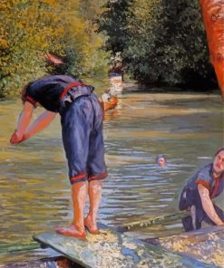Bathers By Gustave Caillebotte Paint By Numbers