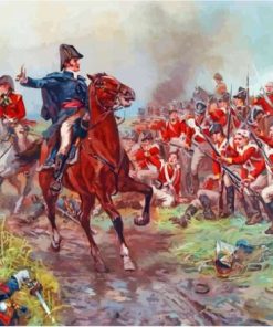 Battle Of Waterloo War Paint By Numbers