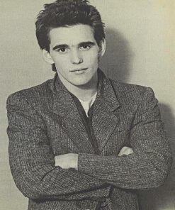 Black And White Young Matt Dillon Paint By Numbers