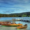 Boats In Coniston Water Lake Paint By Numbers