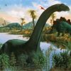 Brontosaurus Dinosaur Paint By Numbers