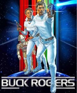 Buck Rogers Serie Poster Paint By Numbers
