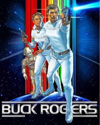 Buck Rogers Serie Poster Paint By Numbers