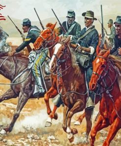 Buffalo Soldiers Paint By Numbers