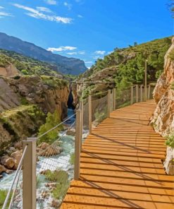 Caminito Del Rey In Malaga Paint By Numbers