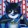 Cat Cooking Paint By Numbers
