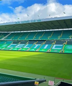 Celtic Park Stadium Paint By Numbers