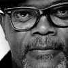 Close Up Black And White Samuel L Jackson Paint By Numbers