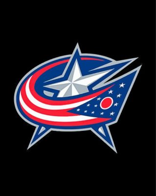 Columbus Blue Jackets Logo Paint By Numbers