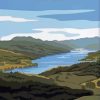 Coniston Water Lake District Poster Paint By Numbers