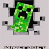 Creeper Minecraft Poster Paint By Numbers
