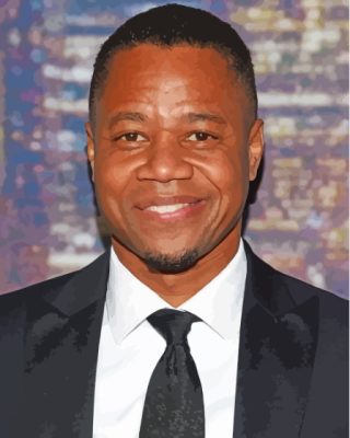 Cuba Gooding Jr Paint By Numbers