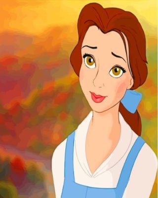 Disney Belle Paint By Numbers