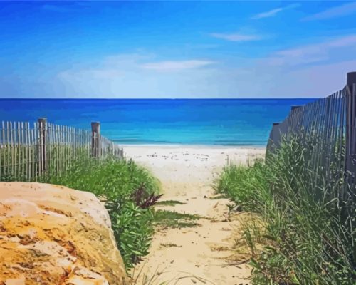 Duxbury Beach Paint By Numbers