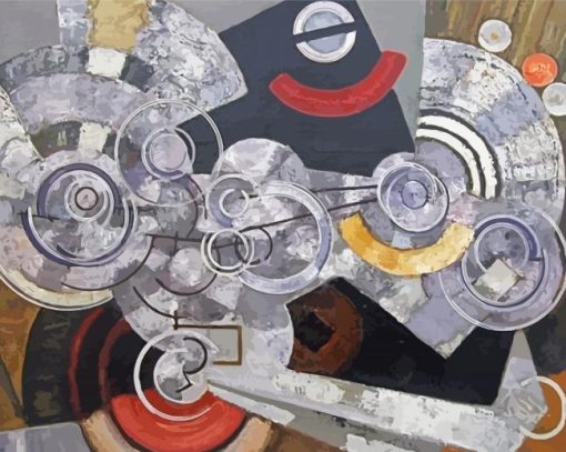 Fanny Machine The Machinery Kupka Paint By Numbers