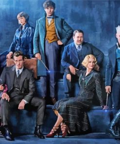 Fantastic Beasts The Secrets Of Dumbledore Characters Paint By Numbers