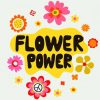 Flower Power Poster Art Paint By Numbers