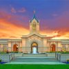 Fort Collins Colorado Temple Paint By Numbers