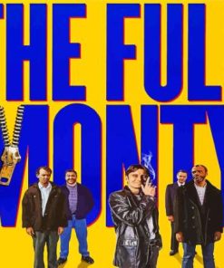 Full Monty Film Poster Paint By Numbers