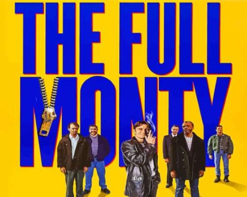 Full Monty Film Poster Paint By Numbers