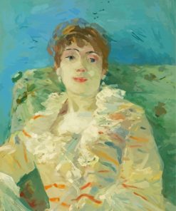 Girl On A Divan By Berthe Morisot Paint By Numbers