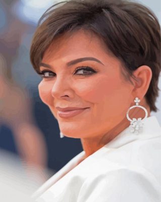 Gorgeous Kris Jenner Paint By Numbers