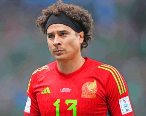 Guillermo Memo Ochoa Paint By Numbers