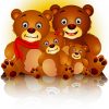 Happy Bears Family Paint By Numbers