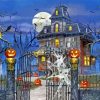 Haunted Property Art Paint By Numbers