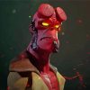 Hellboy Art Paint By Numbers