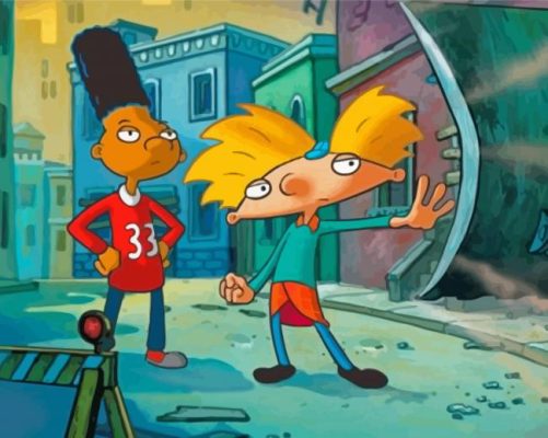 Hey Arnold Paint By Numbers