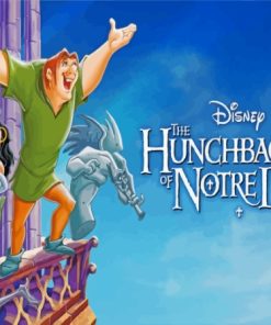 Hunchback Of Notre Dame Poster Paint By Numbers