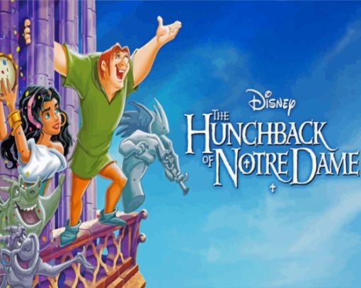 Hunchback Of Notre Dame Poster Paint By Numbers