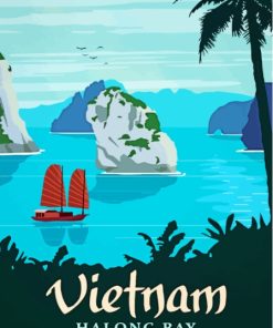 Ha Long Bay Vietnam Paint By Numbers