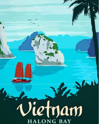 Ha Long Bay Vietnam Paint By Numbers