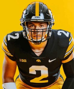Iowa Hawkeyes Team Player Paint By Numbers