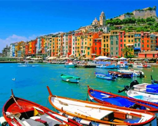 Italy Porto Venere Paint By Numbers