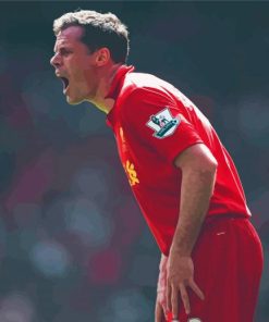 Jamie Carragher Player Paint By Numbers