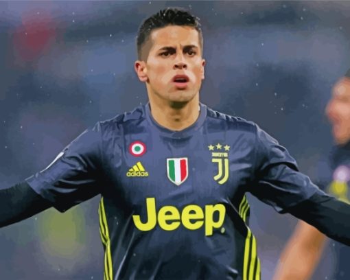 Joao Cancelo Juventus Player Paint By Numbers