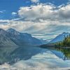 Lake McDonald Landscape Paint By Numbers